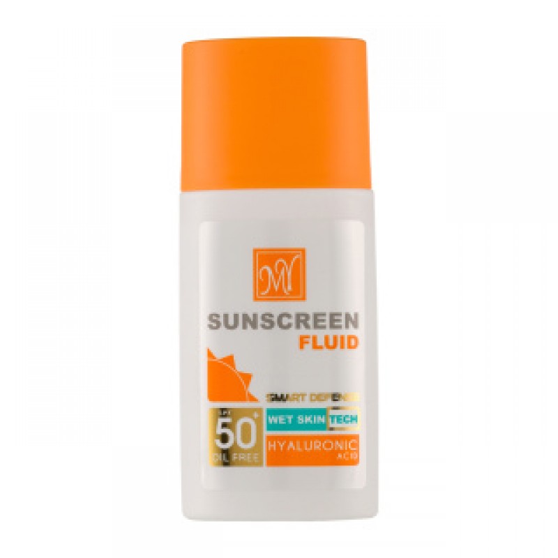 فلوئید ضد آفتاب  مدل هیالورونیک اسید SPF50 مای 50 میلی لیتر