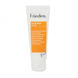 کرم ضد آفتاب SPF50 فریدن مناسب انواع پوست 50 میلی لیتر